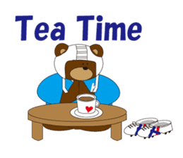 Rugby Kuma's life in Japan (Rugby Bear) sticker #1878086