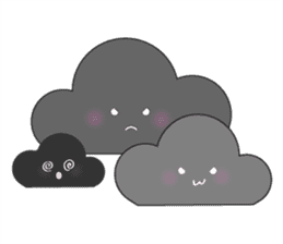 Cute weather sticker #1878593