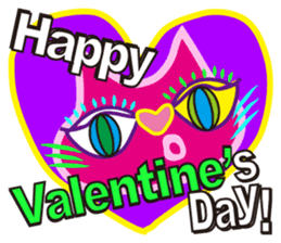 SHOCKING PINKiee the Cat <for Events 1> sticker #1878756