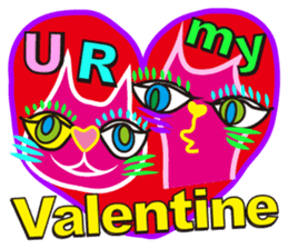 SHOCKING PINKiee the Cat <for Events 1> sticker #1878757