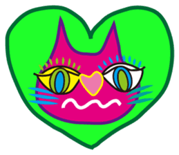 SHOCKING PINKiee the Cat <for Events 1> sticker #1878770