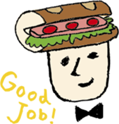 Bread paradise sticker #1878912