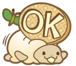 Take it easy! Ice turtle cream sticker #1879018