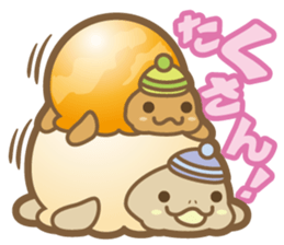 Take it easy! Ice turtle cream sticker #1879031