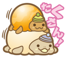 Take it easy! Ice turtle cream sticker #1879031