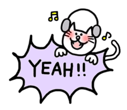 happy nyanta sticker #1879474