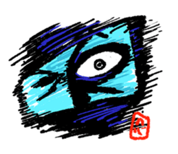 ninja-man sticker #1879907