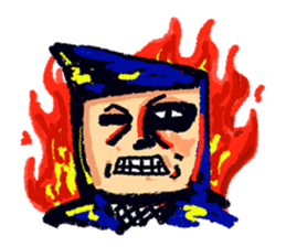 ninja-man sticker #1879911