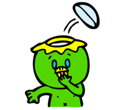 Kawatarou is Osaka's Kappa by MAMES sticker #1880582
