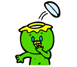 Kawatarou is Osaka's Kappa by MAMES sticker #1880582