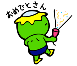 Kawatarou is Osaka's Kappa by MAMES sticker #1880612
