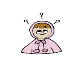 A Headscarf Girl sticker #1881414