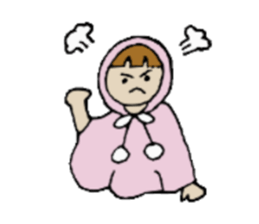 A Headscarf Girl sticker #1881415