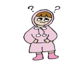 A Headscarf Girl sticker #1881417