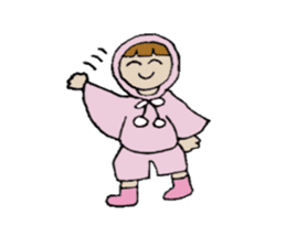 A Headscarf Girl sticker #1881424