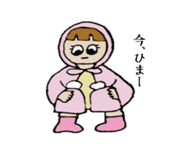 A Headscarf Girl sticker #1881428