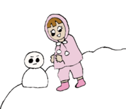 A Headscarf Girl sticker #1881432