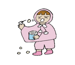 A Headscarf Girl sticker #1881437