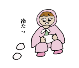 A Headscarf Girl sticker #1881439