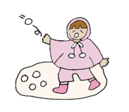 A Headscarf Girl sticker #1881443