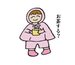 A Headscarf Girl sticker #1881444