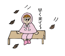 A Headscarf Girl sticker #1881446