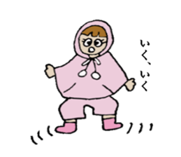 A Headscarf Girl sticker #1881448