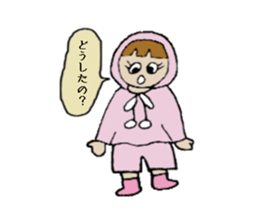 A Headscarf Girl sticker #1881452