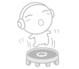 Headphone Boy sticker #1881897