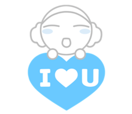 Headphone Boy sticker #1881921