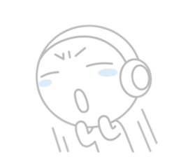 Headphone Boy sticker #1881923