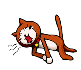 Mr.Brown cat sticker #1882048