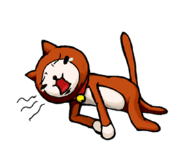 Mr.Brown cat sticker #1882048