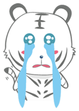 White Tiger. sticker #1883298
