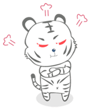 White Tiger. sticker #1883317