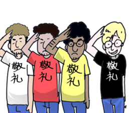 JapaneseTshirt sticker #1883619