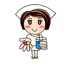 Nan is a nurse Part.1 (Eng.) sticker #1883653