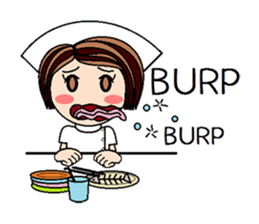 Nan is a nurse Part.1 (Eng.) sticker #1883657