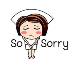 Nan is a nurse Part.1 (Eng.) sticker #1883661