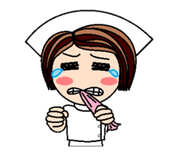 Nan is a nurse Part.1 (Eng.) sticker #1883663