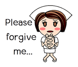 Nan is a nurse Part.1 (Eng.) sticker #1883666