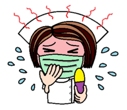 Nan is a nurse Part.1 (Eng.) sticker #1883667