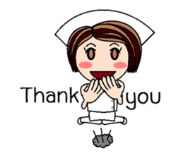 Nan is a nurse Part.1 (Eng.) sticker #1883670