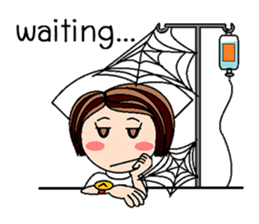 Nan is a nurse Part.1 (Eng.) sticker #1883673