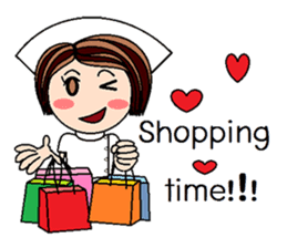 Nan is a nurse Part.1 (Eng.) sticker #1883675