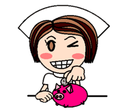 Nan is a nurse Part.1 (Eng.) sticker #1883676