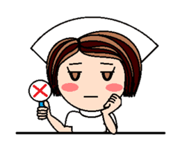 Nan is a nurse Part.1 (Eng.) sticker #1883678