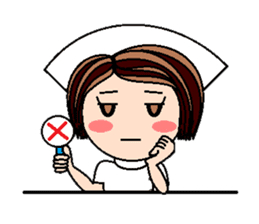 Nan is a nurse Part.1 (Eng.) sticker #1883678