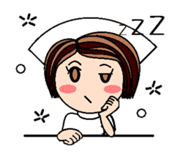 Nan is a nurse Part.1 (Eng.) sticker #1883679