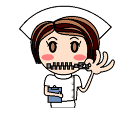 Nan is a nurse Part.1 (Eng.) sticker #1883682